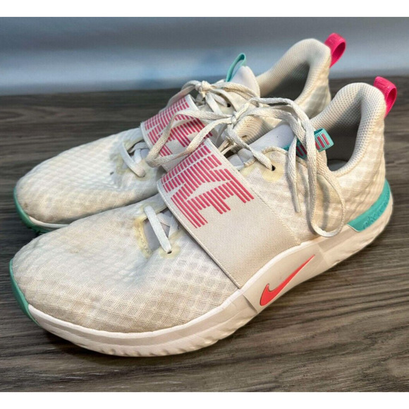 Nike Womens Size 11 CW7022-100 Renew In-Season TR 9 White Cross Training Shoes - Picture 2 of 8